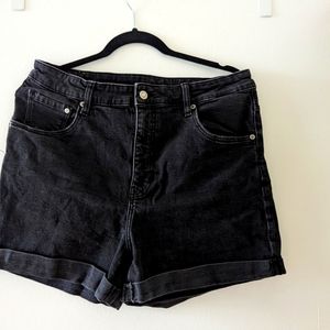 Mom Shorts US 12 Black
